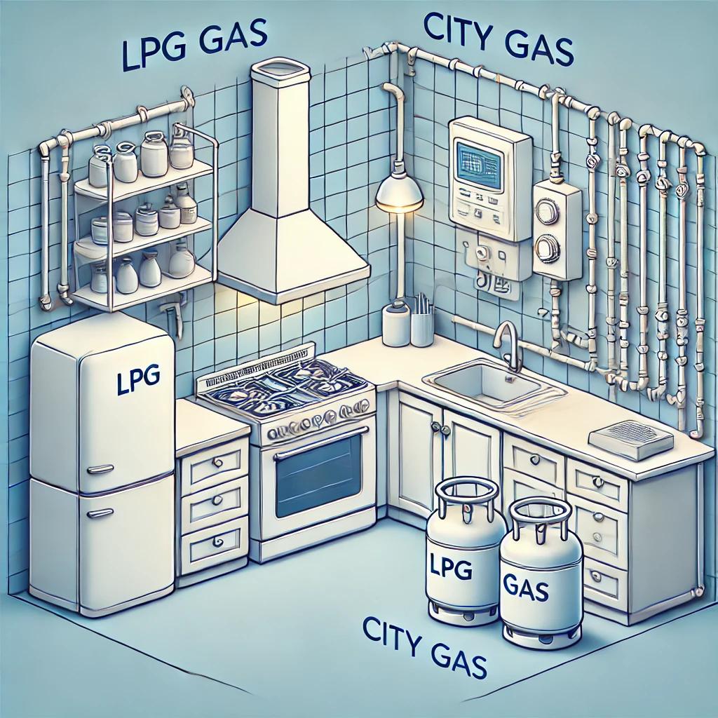 lpg 도시가스 차이
