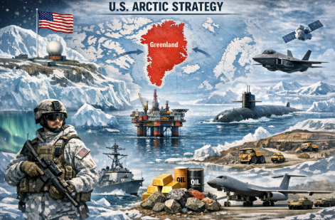 미국의 북극 전략 관련 이미지