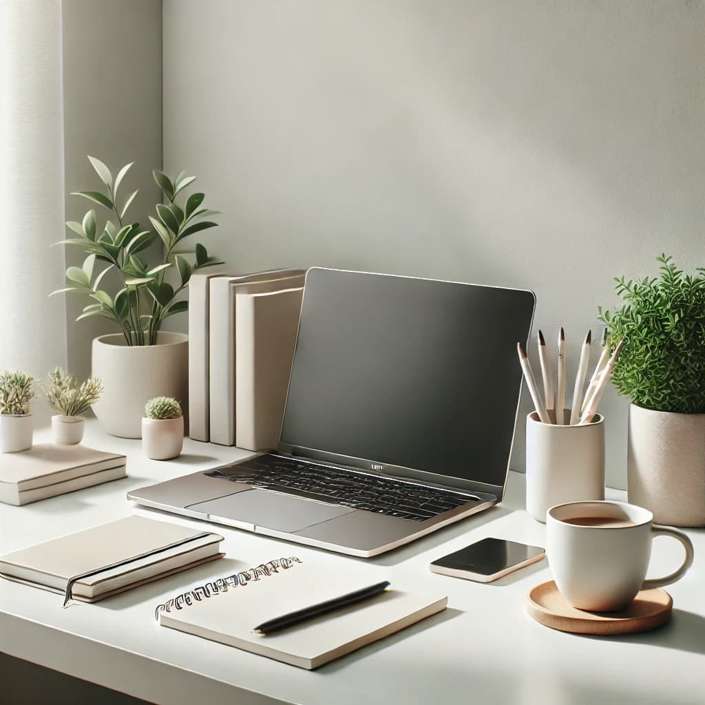 미니멀 책상 정리 꿀팁 업무 능력 향상의 시작!