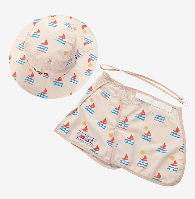 뉴발란스 키즈 플랩캡 분리 디자인