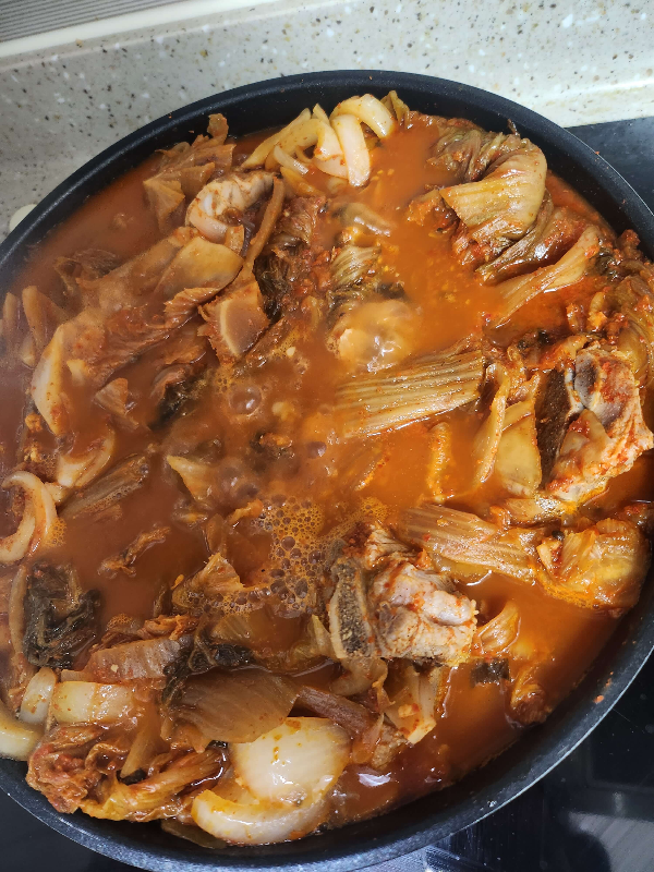 김치등갈비