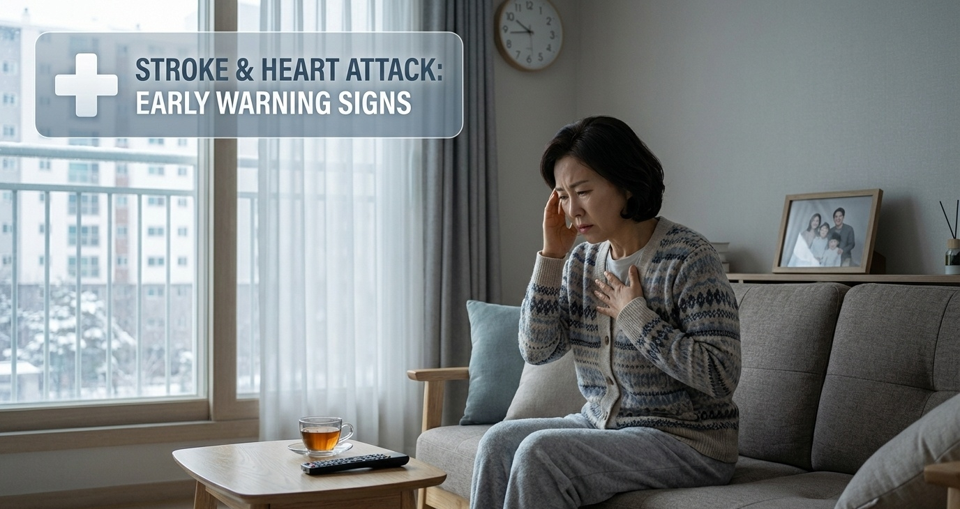 “방치하면 안 돼” 갑자기 나타나는 이 증상, 뇌졸중·심근경색의 위험 신호