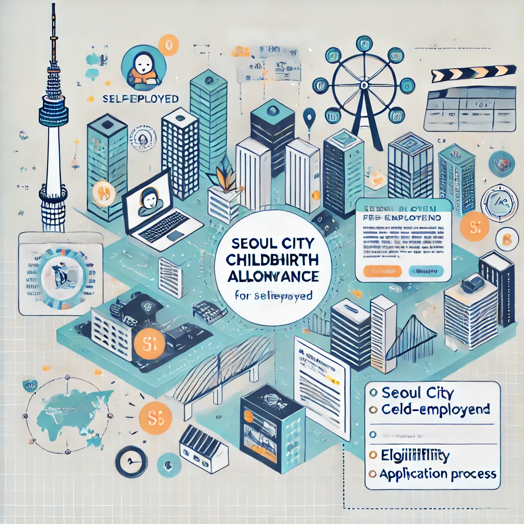 서울시 1인 자영업자 프리랜서 출산휴가 급여 신청