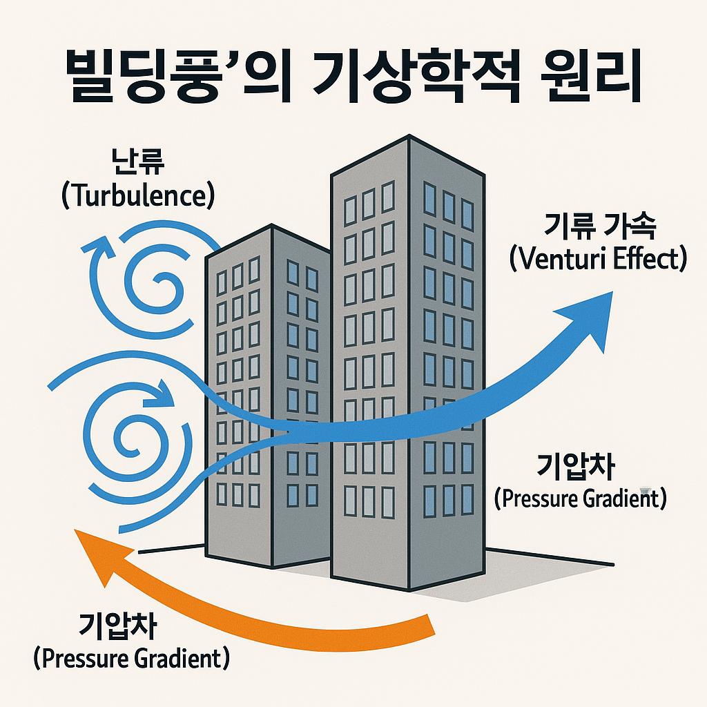 &lsquo;빌딩풍&rsquo;의 기상학적 원리