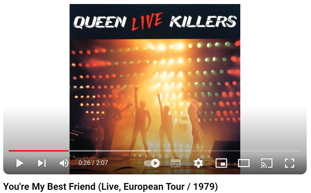 Queen-You're-My-Best-Friend