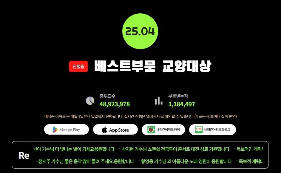 네티즌 어워즈 참여방법9