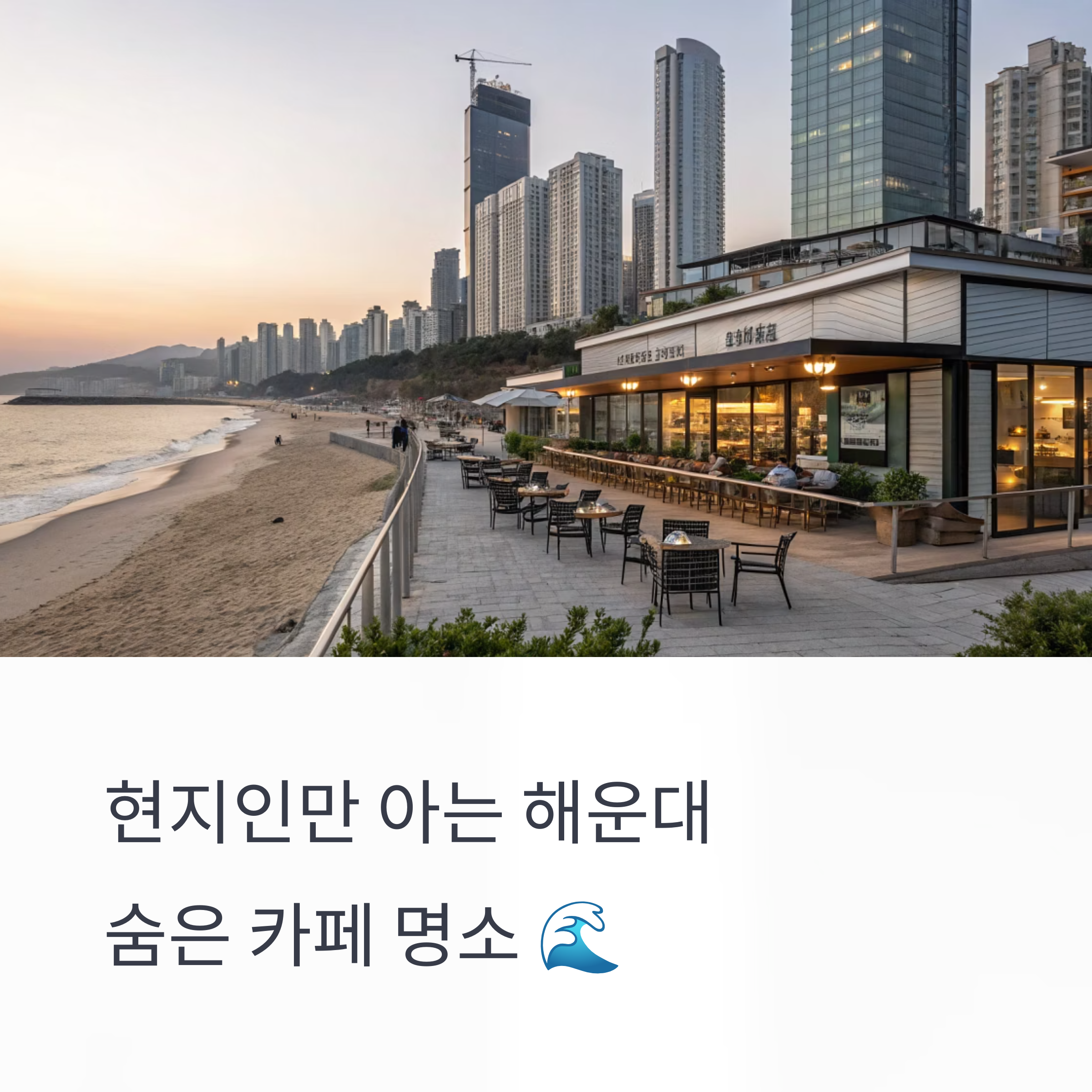 해운대 근처 관광객 모르는 숨은 감성 카페 6곳 추천