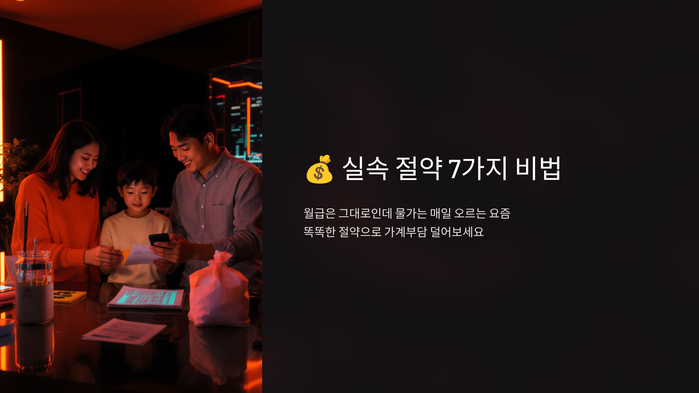 생활비 절약템 자취생 추천 BEST 7