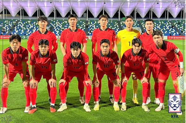 2024 아시안컵 U-23축구 대표팀 사진