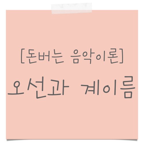 오선, 계이름