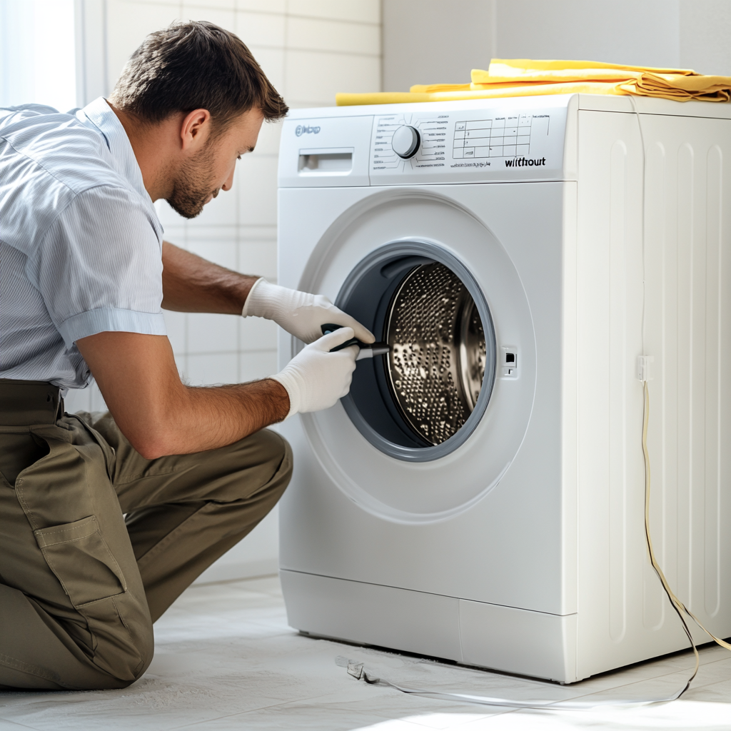 세탁기가 동결된 경우 대처법