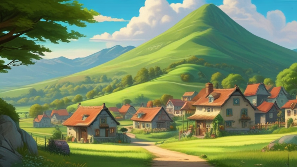 지브리스타일 이미지