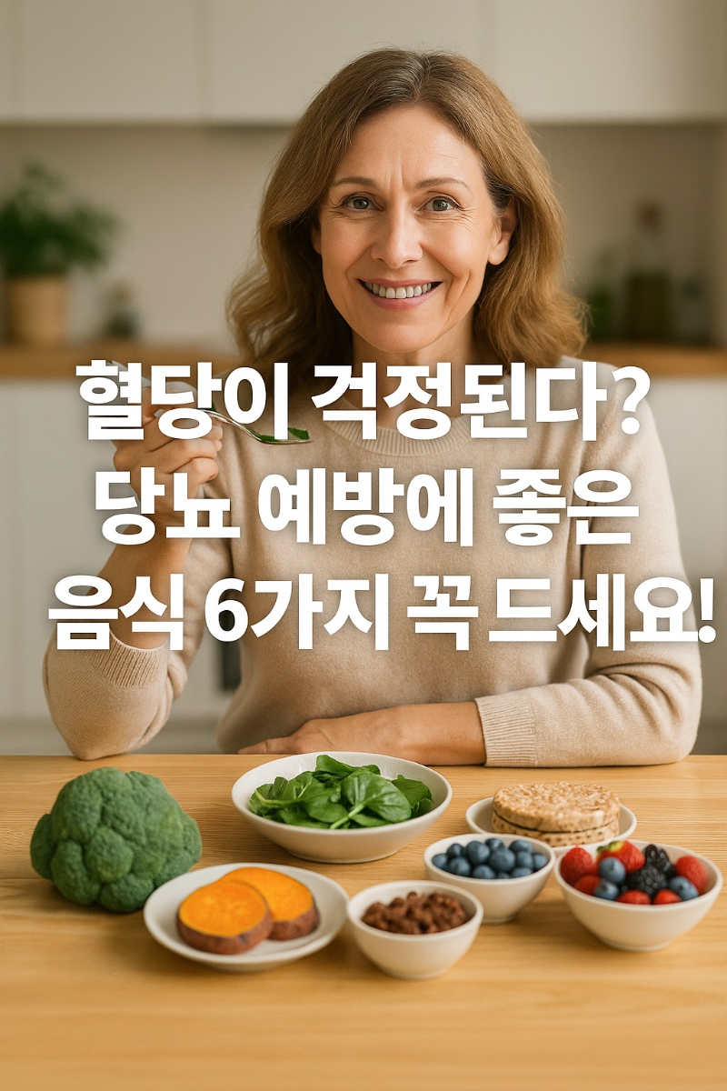 혈당조절, 당뇨예방 좋은음식