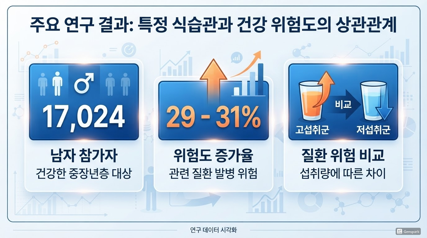 초가공식품과 전립선암 위험, 무엇이 밝혀졌나
