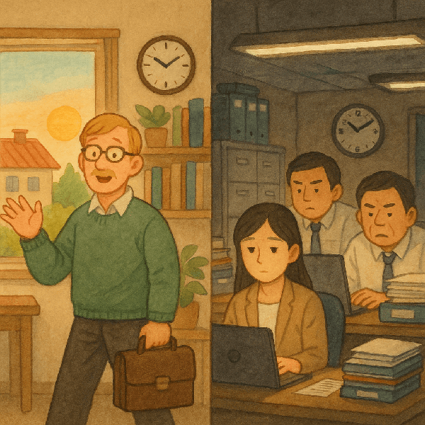 &lsquo;일은 삶의 일부&rsquo;라는 기본값부터 다른 나라들