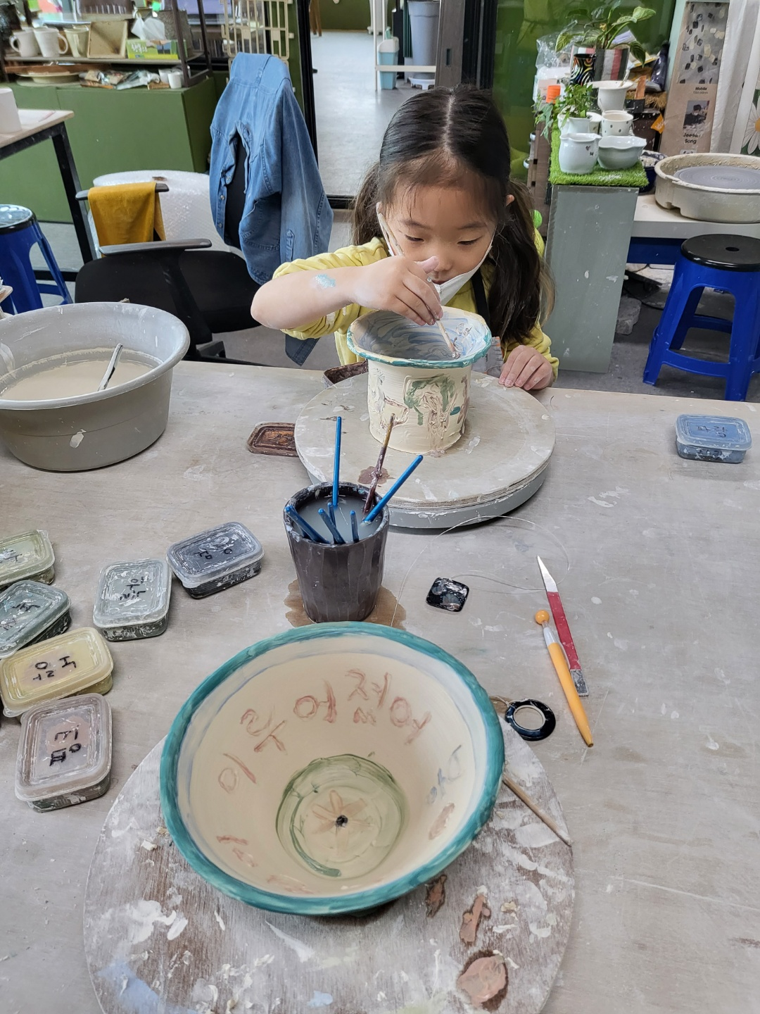 25공방(청주 도자기 공방&amp;#44; 물레 체험)