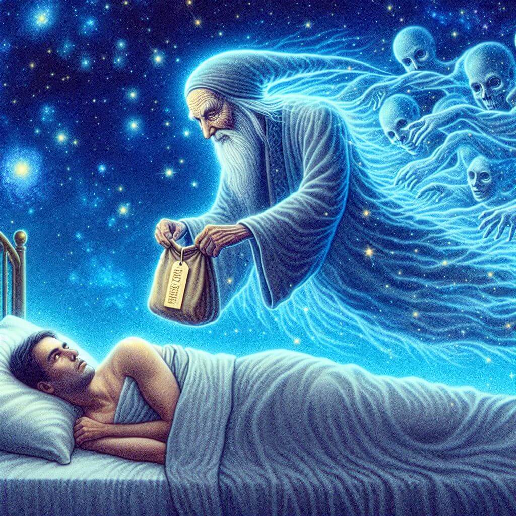 죽은 사람이 물건을 주는 꿈