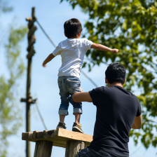 아빠가 아이와 격렬하게 놀아주면 좋은 이유