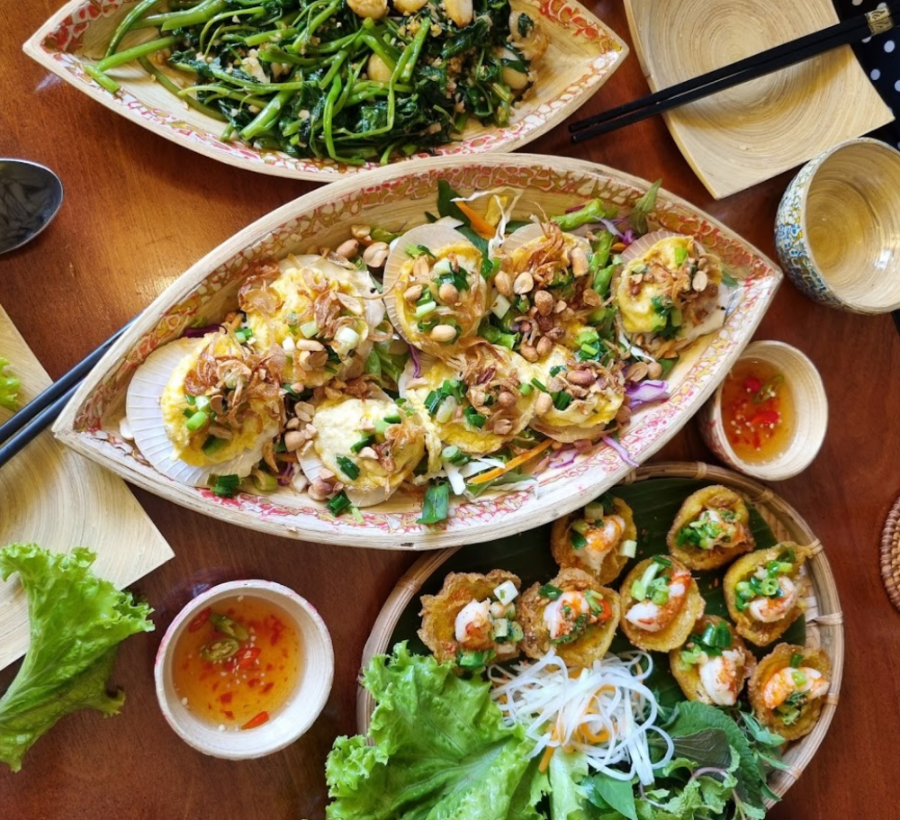 다낭 해산물 맛집 - 랑꽌 (Lang quan) 음식