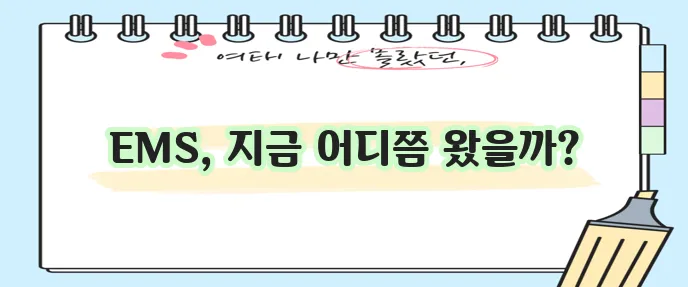 우체국 EMS 배송 조회 방법 확실하게 알아보기!