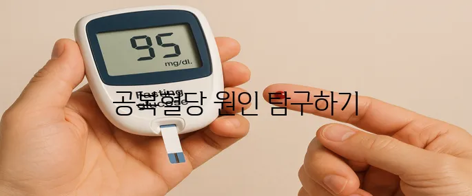 공복혈당이 높은 이유의 모든 것