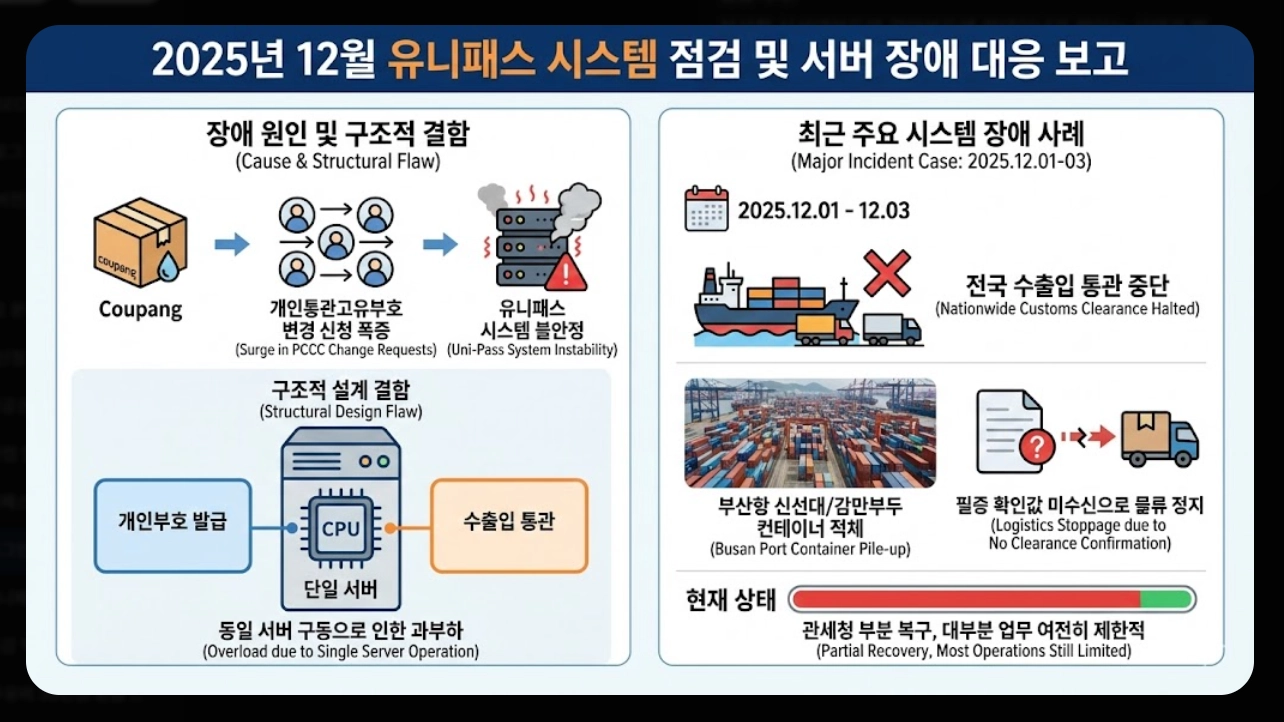유니패스 로그인 오류 해결방법