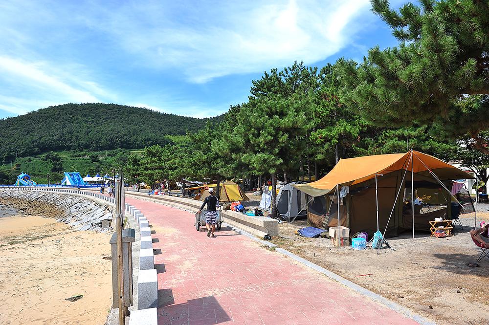 남해군 상주은모래비치 오토캠핑장 소개