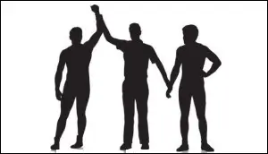 씨름에서 허리기술로 이긴꿈