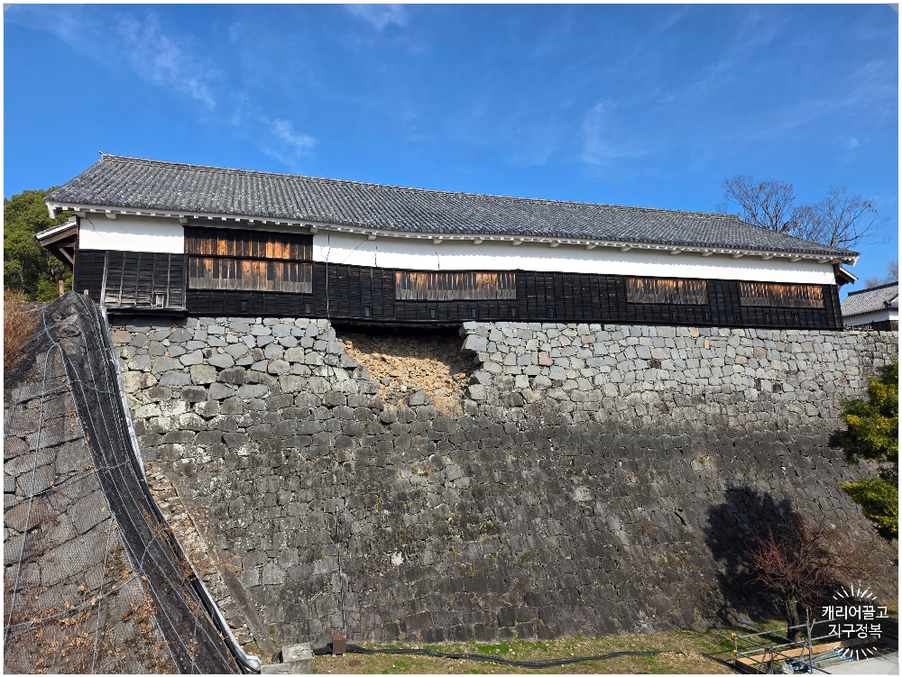구마모토성 외부