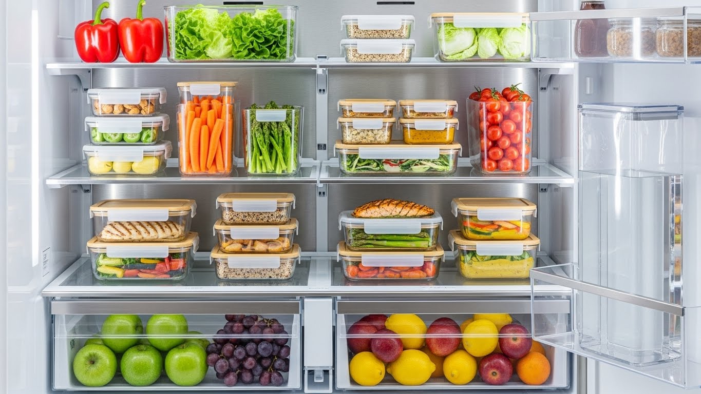 냉장고 정리정돈 기술