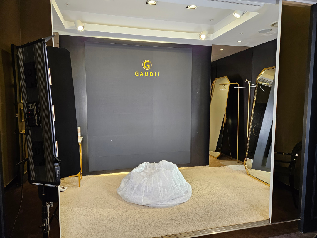 가우디 웨딩 가봉