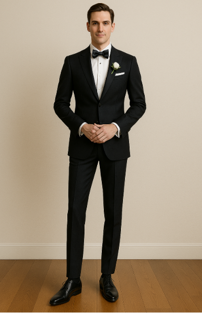 신랑 예복입은 모습 사진