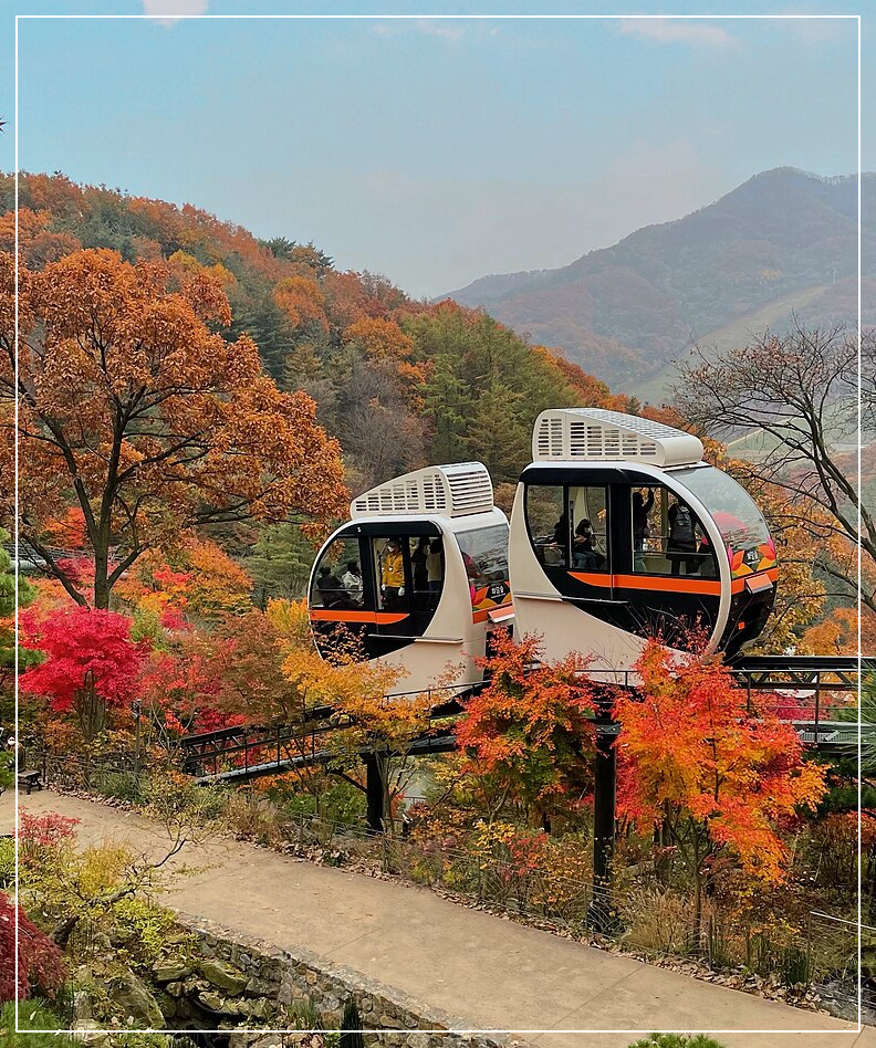 화담숲 모노레일 이미지 / 출처: By Thqkrdl 위키백과