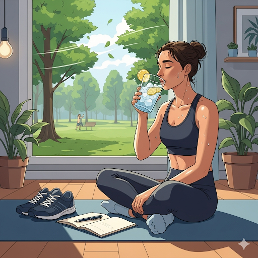 규칙적인 운동과 건강 수명