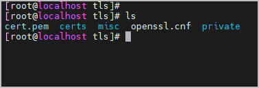 tls 인증서 위치