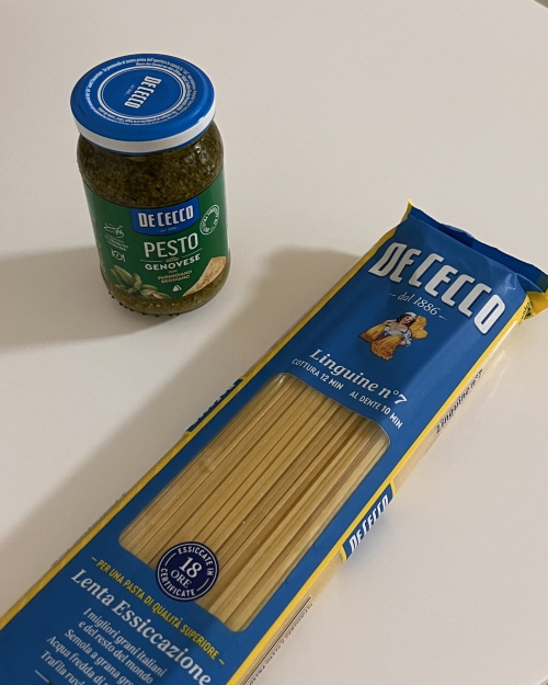 대체코-바질페스토-링귀니