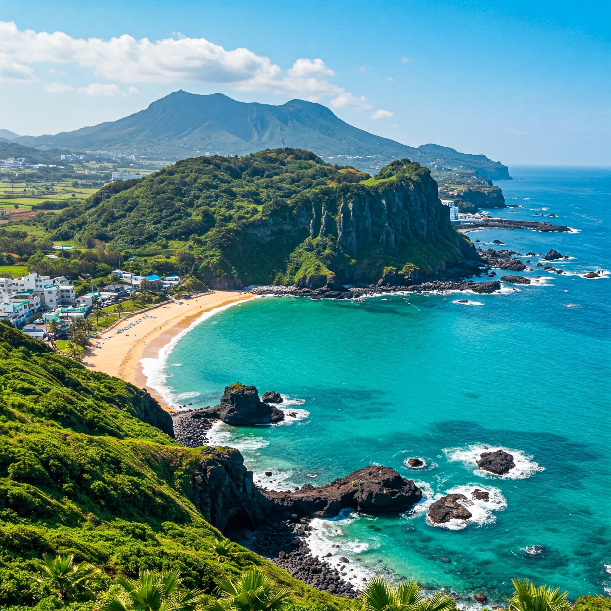 제주 한담 해안로