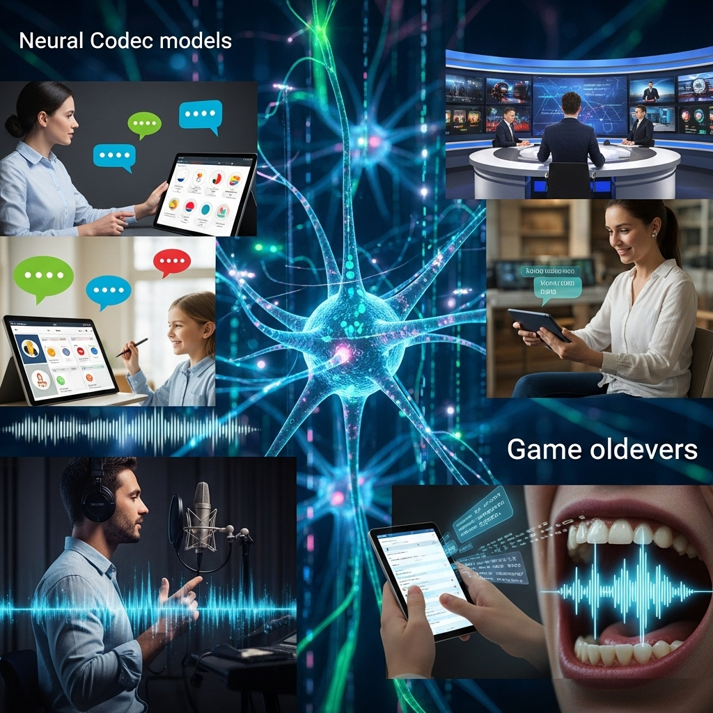 활용 분야: 방송, 게임, 교육, 접근성 기술 등 다양