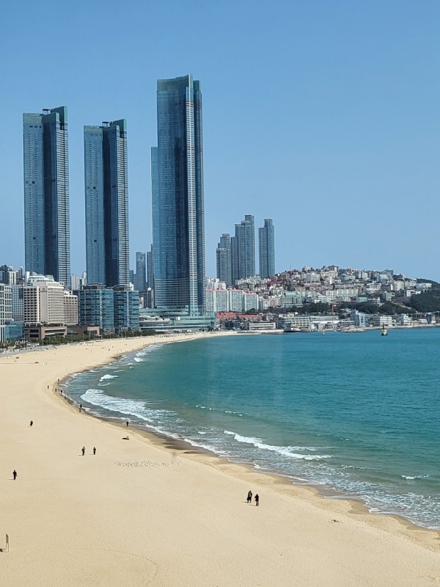 해운대 해변 전경