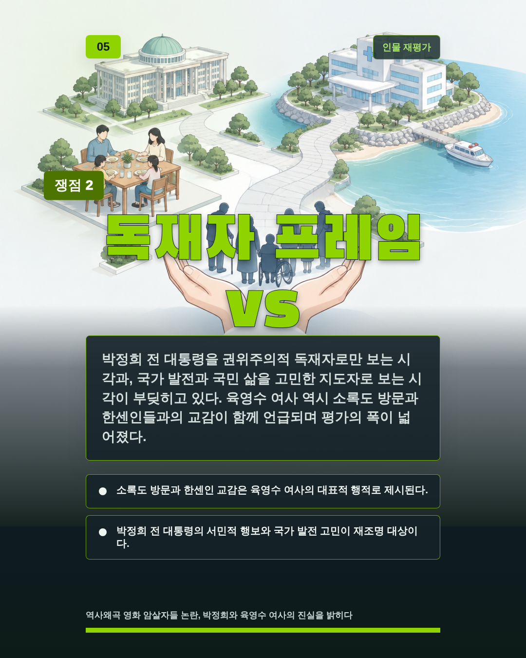 독재자 프레임 vs