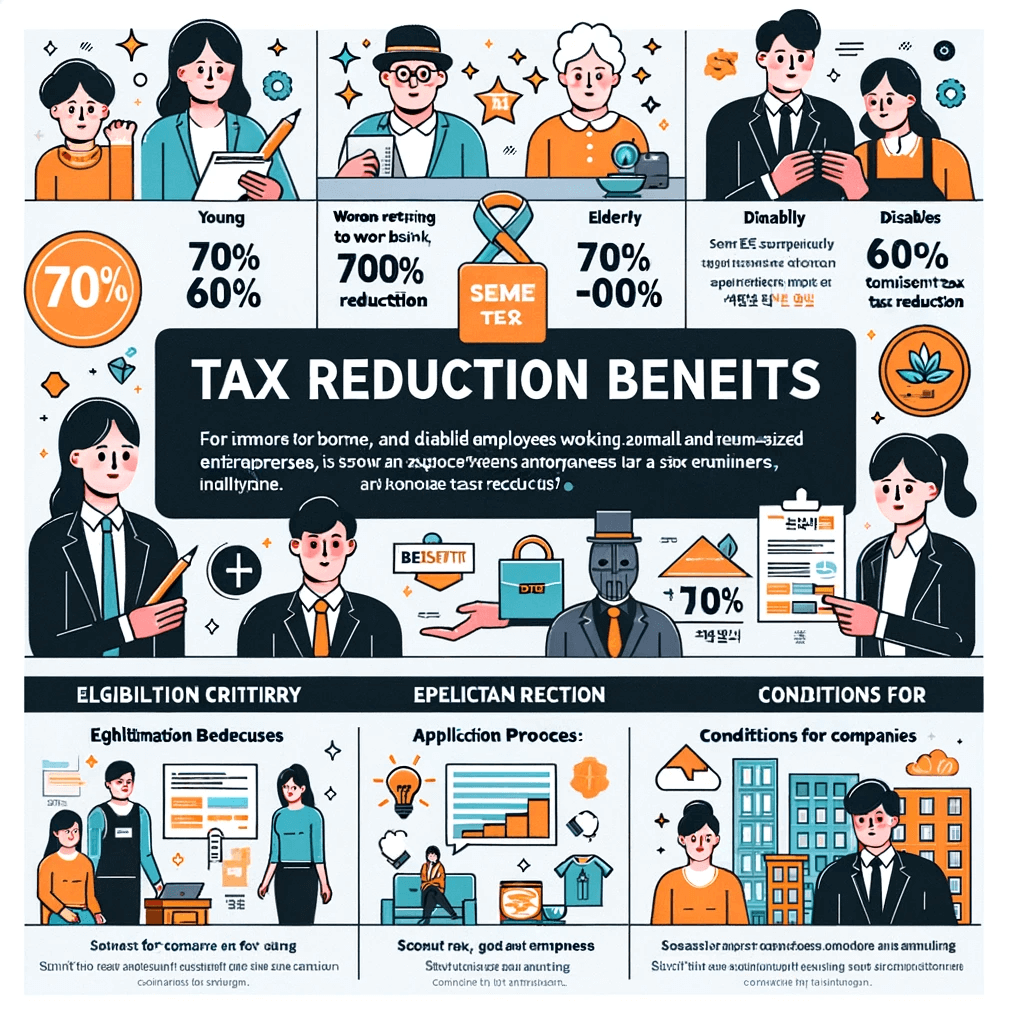 연말정산에서 연간 소득세의 70~90%를 감면 받는법