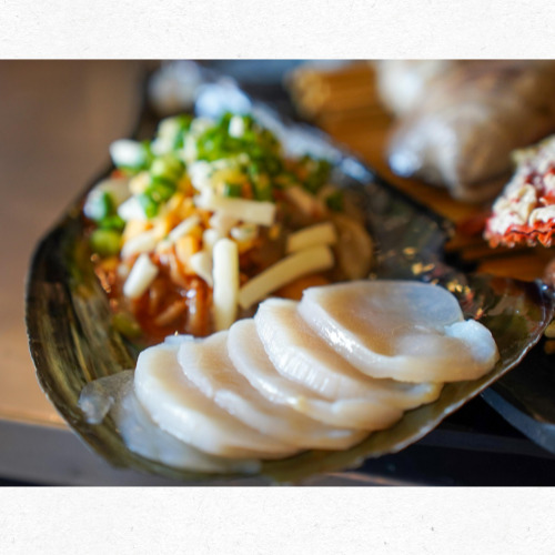 키조개 관자 구이 요리