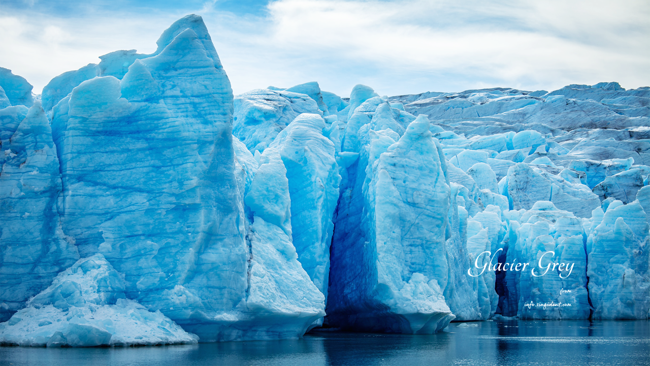 07 칠레 그레이 빙하 C - Glacier Grey 여름배경화면