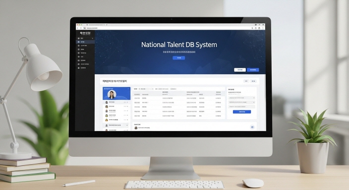 추천자가 입력한 정보를 검토하는 장면