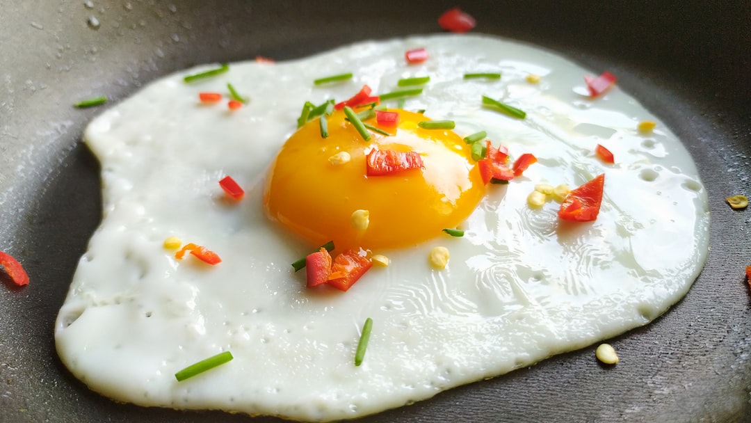 Steamed egg.