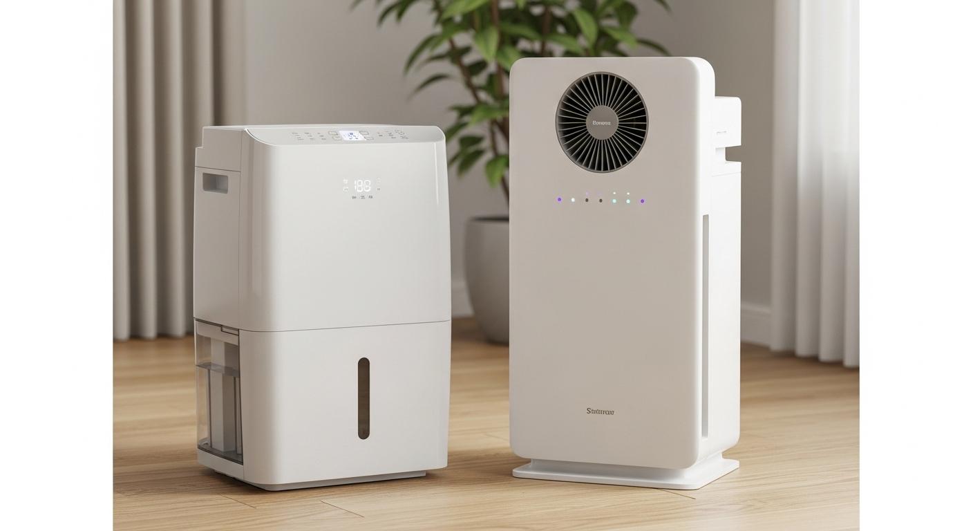 제습기 공기청정기 차이