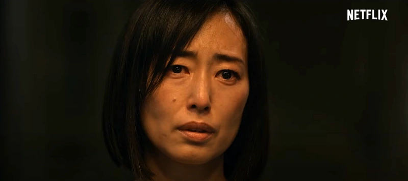 닌자의 집에서 단발 머리를 하고 있는 요코 역의 기무라 다에