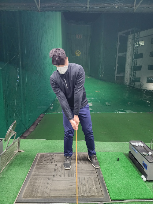 골프 어드레스 잘못된 자세