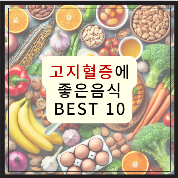 고지혈증에 좋은 음식