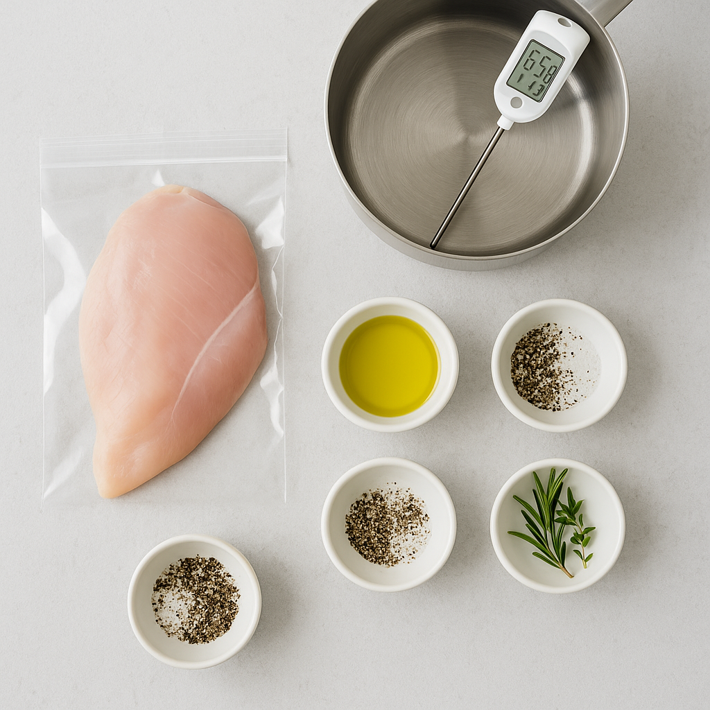오븐 없이 만드는 담백한 ‘수비드 치킨’ 레시피 – 다이어트·헬스식단